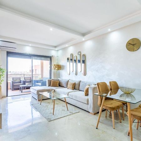 New! Superbe Appartement A Majorelle,Terrace,Iptv. Marrakesch Exterior foto