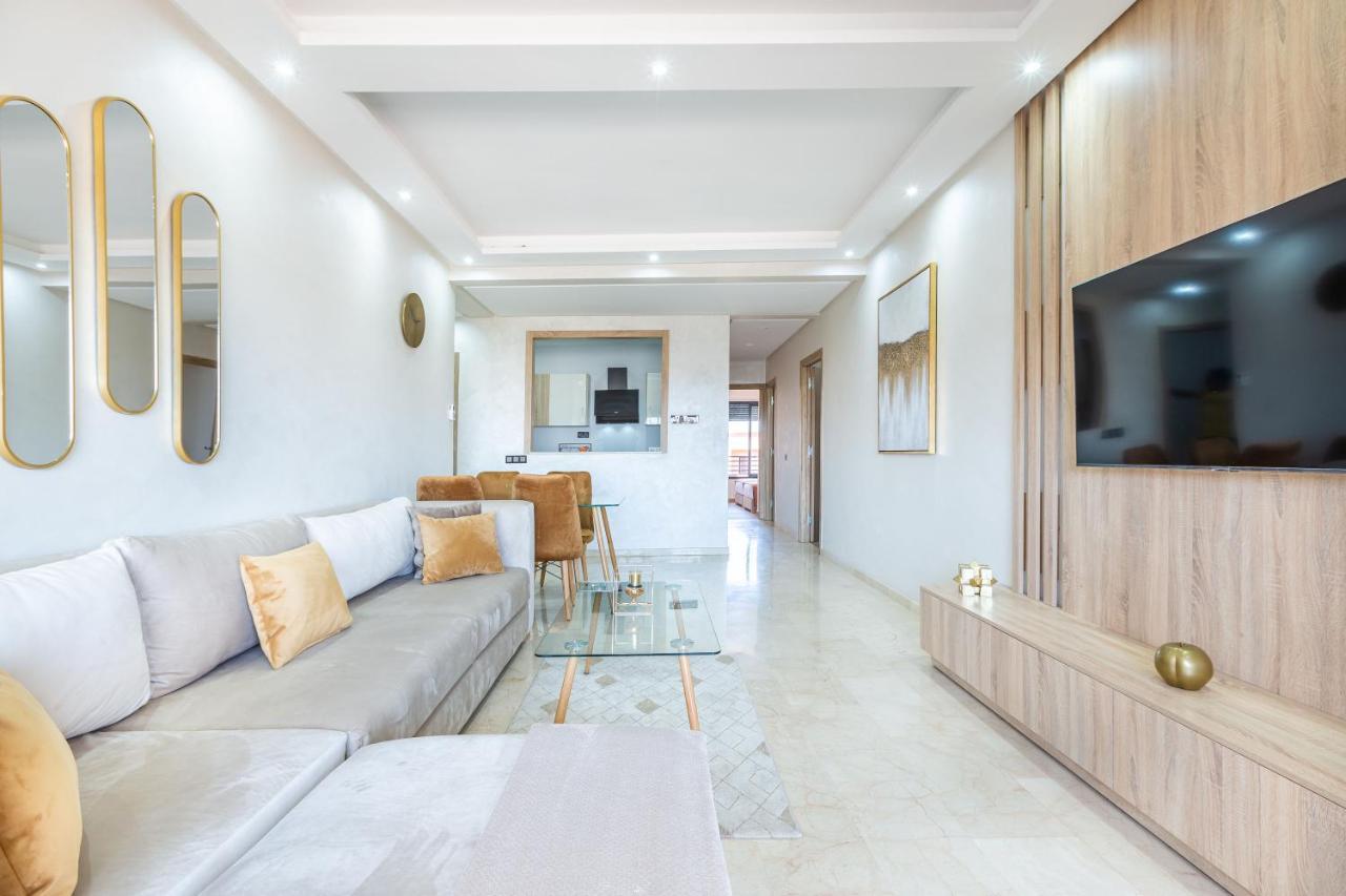New! Superbe Appartement A Majorelle,Terrace,Iptv. Marrakesch Exterior foto