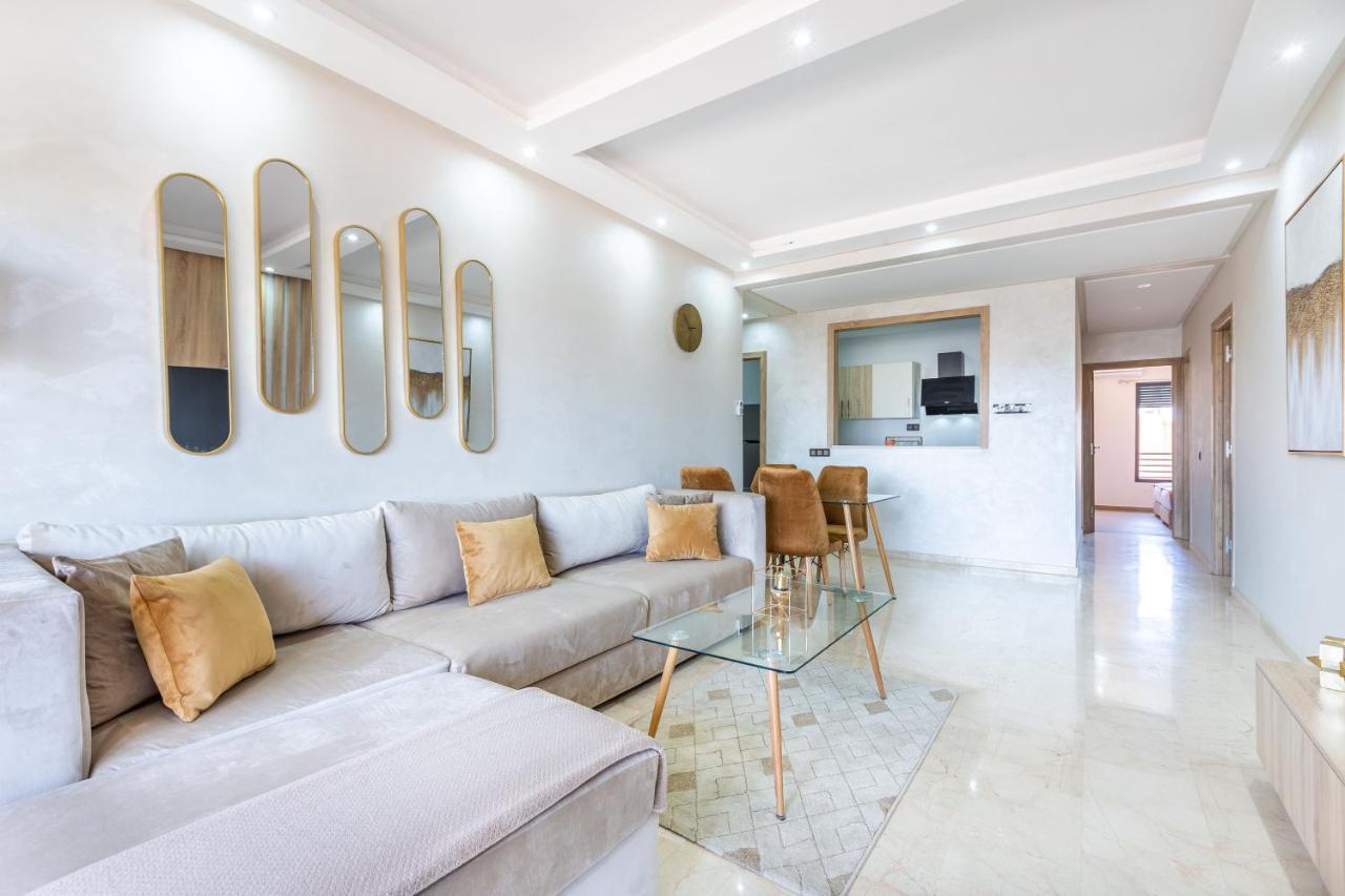 New! Superbe Appartement A Majorelle,Terrace,Iptv. Marrakesch Exterior foto