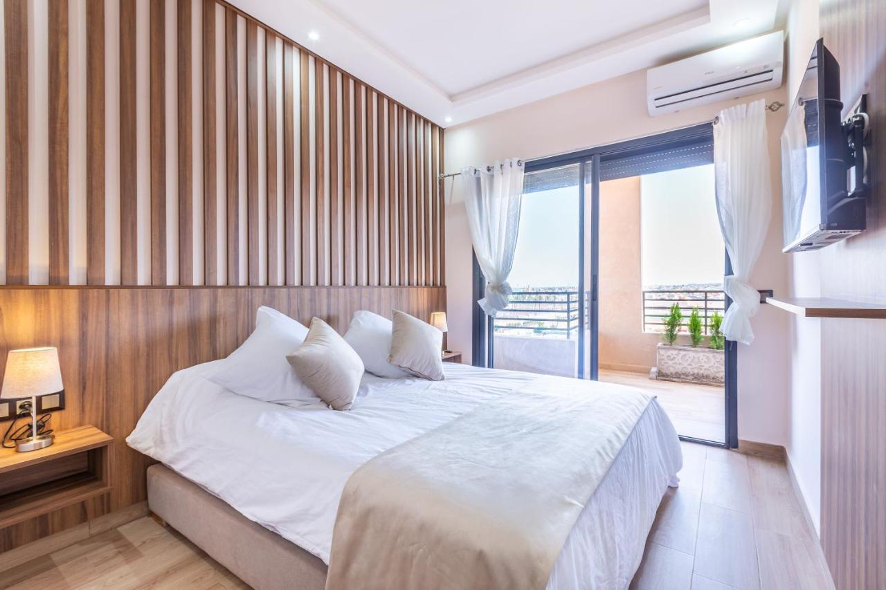New! Superbe Appartement A Majorelle,Terrace,Iptv. Marrakesch Exterior foto