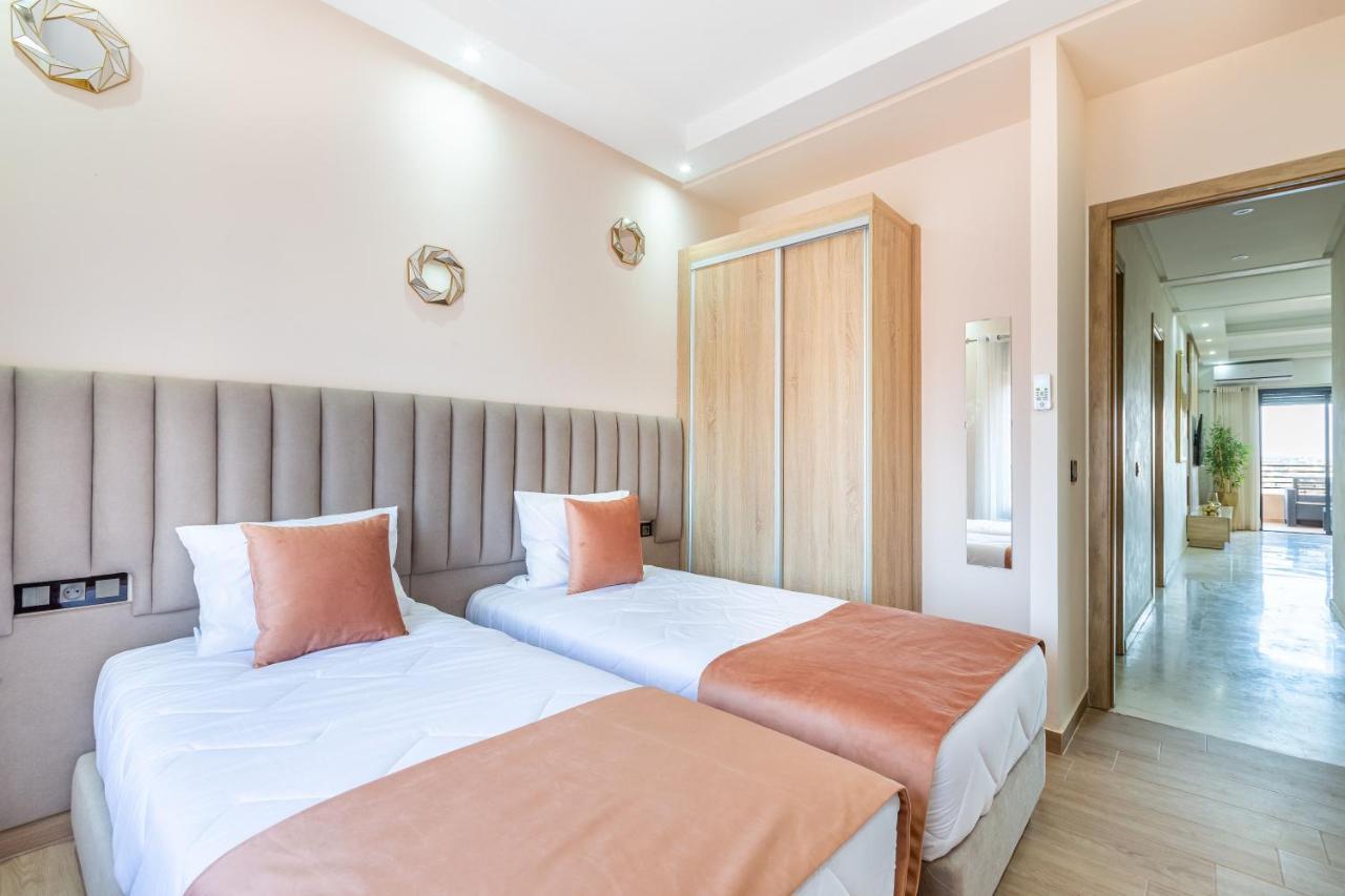 New! Superbe Appartement A Majorelle,Terrace,Iptv. Marrakesch Exterior foto
